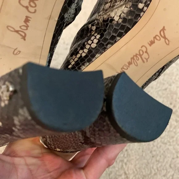 Sam Edelman Raelle Snakeskin Pattern Women’s‎ Booties Ankle Boots Size 6 - Picture 14 of 14